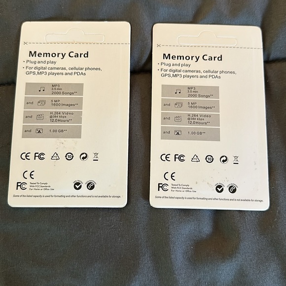 Moric Memory Cards - Picture 2 of 3